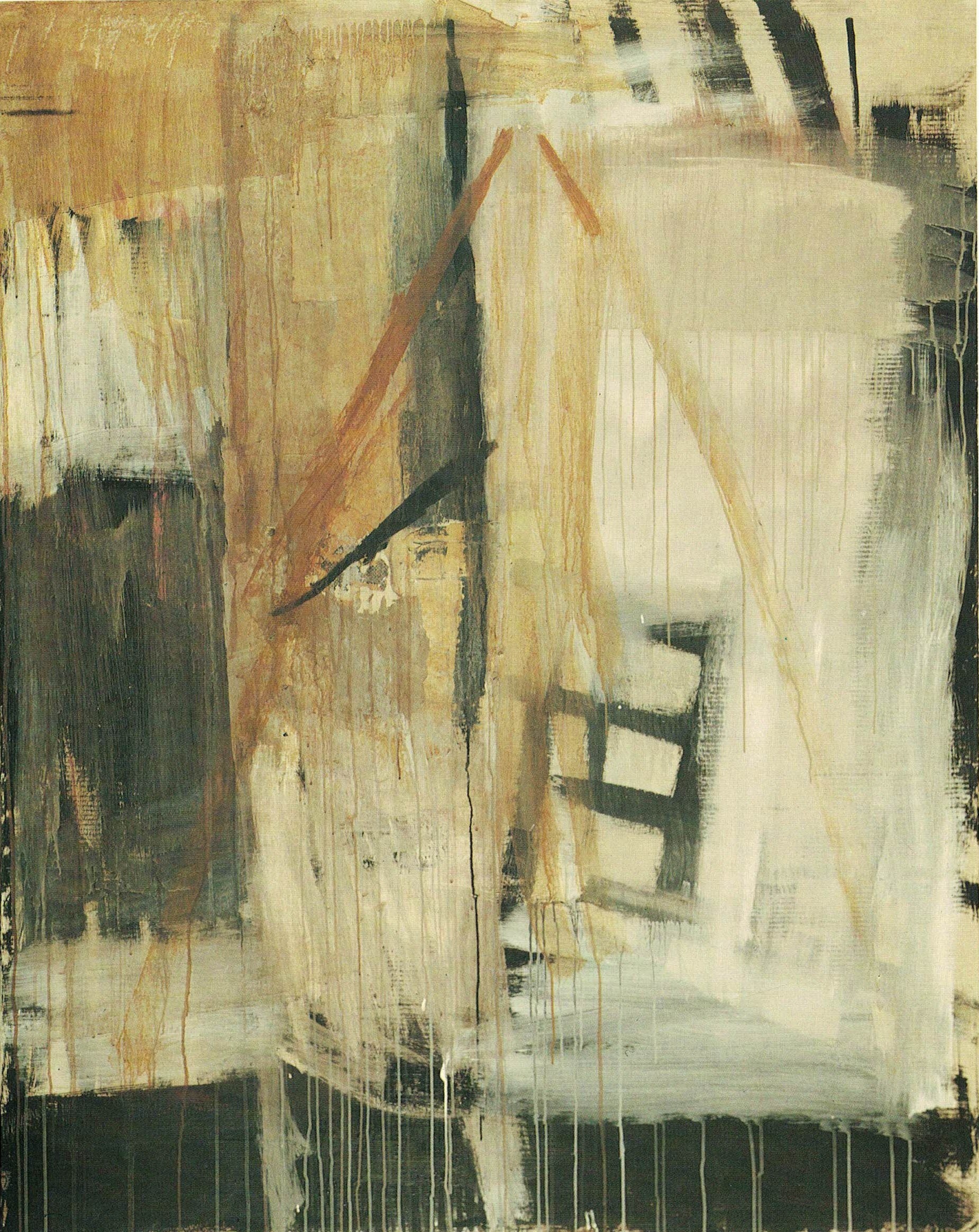 Abstraktes Bild in der Gr&ouml;&szlig;e 147 x 188 cm,